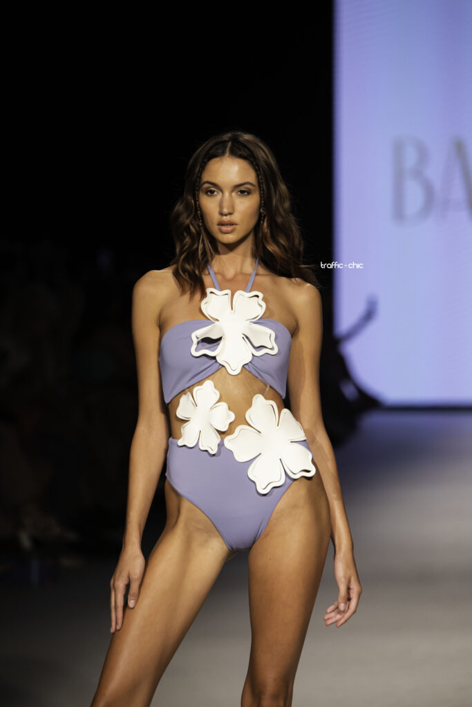Bahia Maria at Destination Colombia runway show at Paraiso Miami Beach - Photo by Michael Ferrer for TRAFFIC CHIC