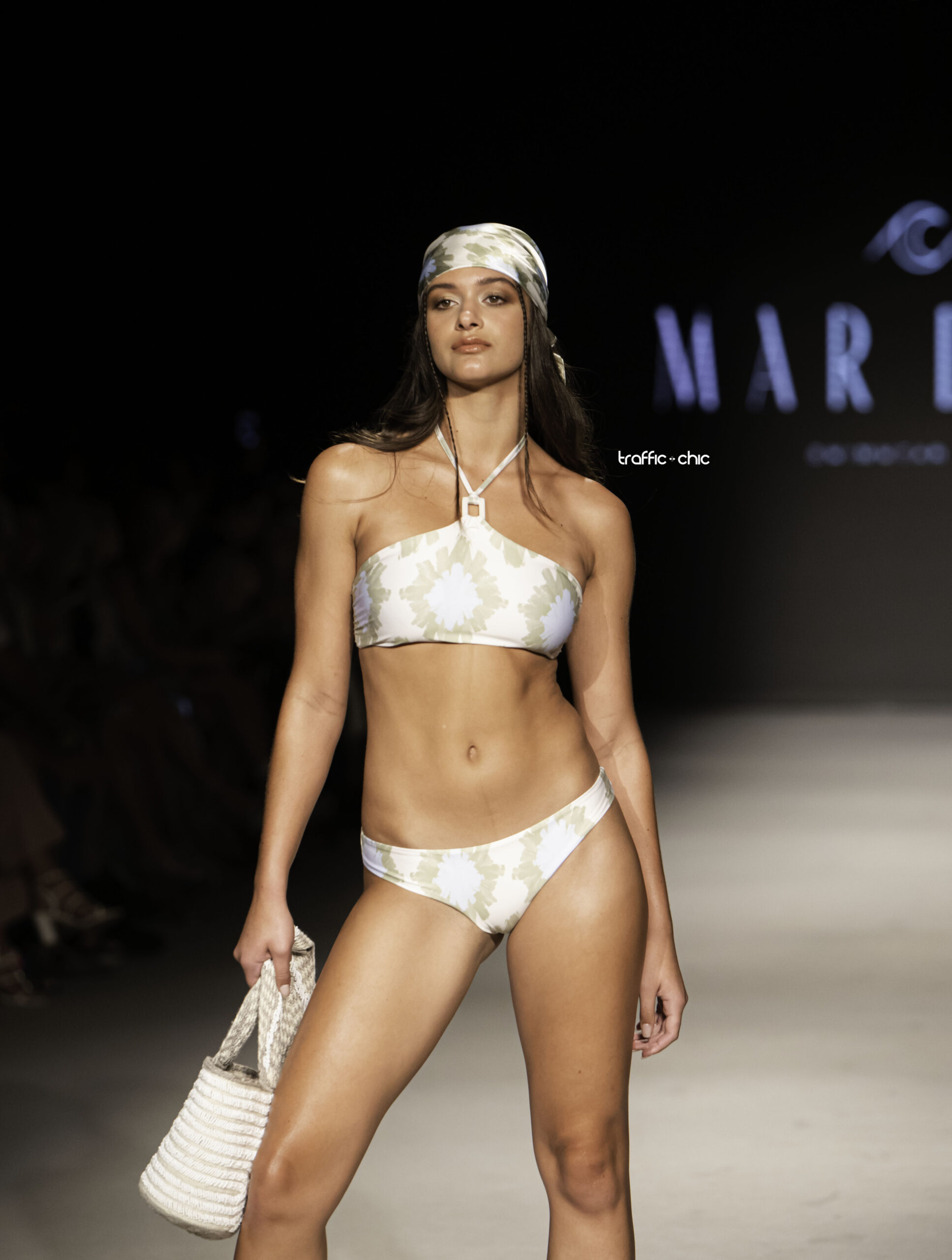 Mar de Lua at Destination Colombia runway show at Paraiso Miami Beach - Photo by Michael Ferrer for TRAFFIC CHIC