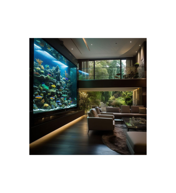 Fish tank home decor