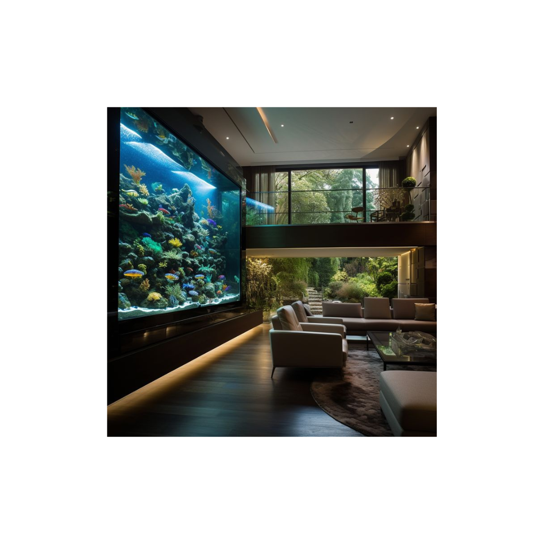Fish tank home decor