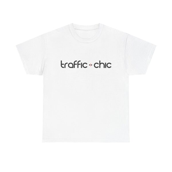 TRAFFIC CHIC Unisex Heavy Cotton Tee - white