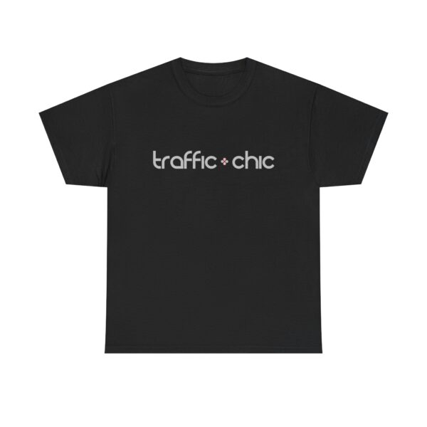 TRAFFIC CHIC Unisex Heavy Cotton Tee - black