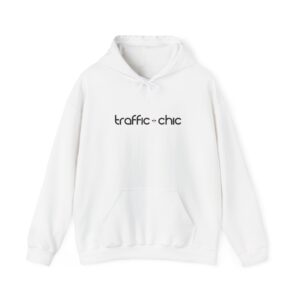 TRAFFIC CHIC Unisex Heavy Blend™ Hooded Sweatshirt - white