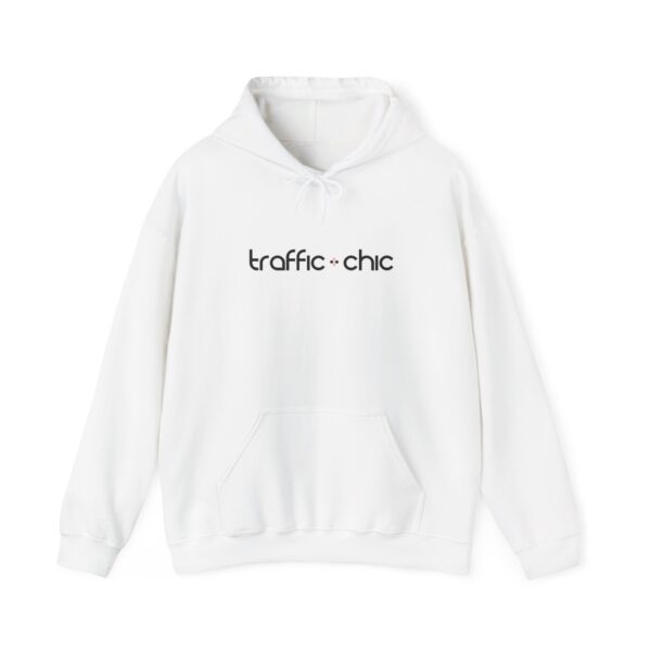 TRAFFIC CHIC Unisex Heavy Blend™ Hooded Sweatshirt - white