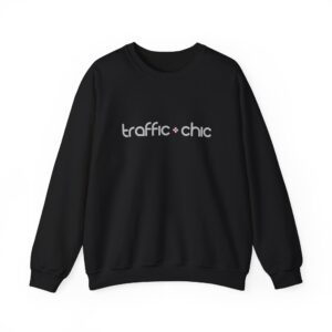 TRAFFIC CHIC Unisex Heavy Blend™ Crewneck Sweatshirt - black