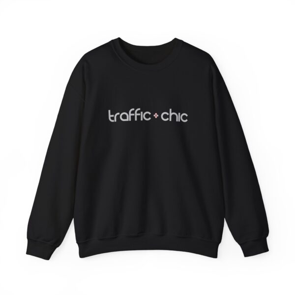 TRAFFIC CHIC Unisex Heavy Blend™ Crewneck Sweatshirt - black