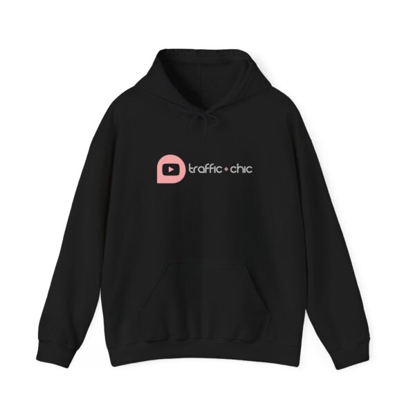 YouTube TRAFFIC CHIC Unisex Heavy Blend™ Hooded Sweatshirt - black