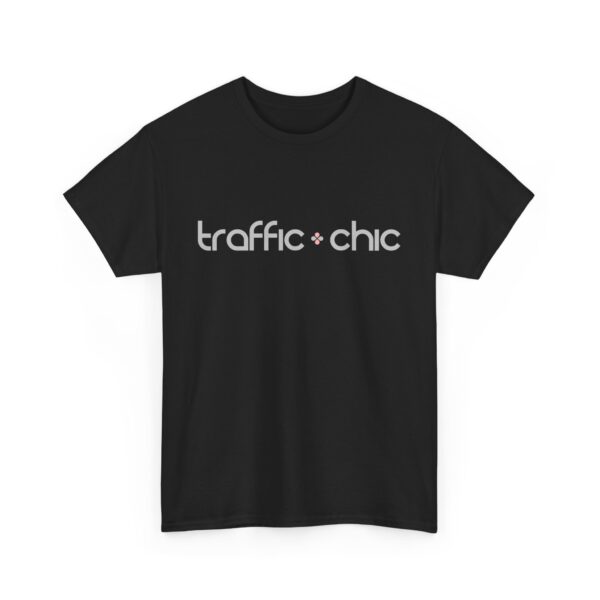 TRAFFIC CHIC Unisex Heavy Cotton Tee - black - Image 3
