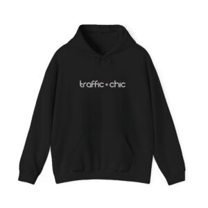 TRAFFIC CHIC Unisex Heavy Blend™ Hooded Sweatshirt - black