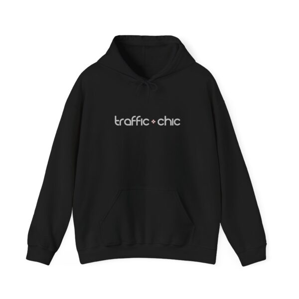 TRAFFIC CHIC Unisex Heavy Blend™ Hooded Sweatshirt - black