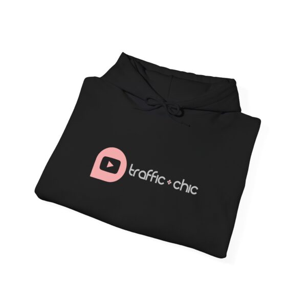 YouTube TRAFFIC CHIC Unisex Heavy Blend™ Hooded Sweatshirt - black - Image 4
