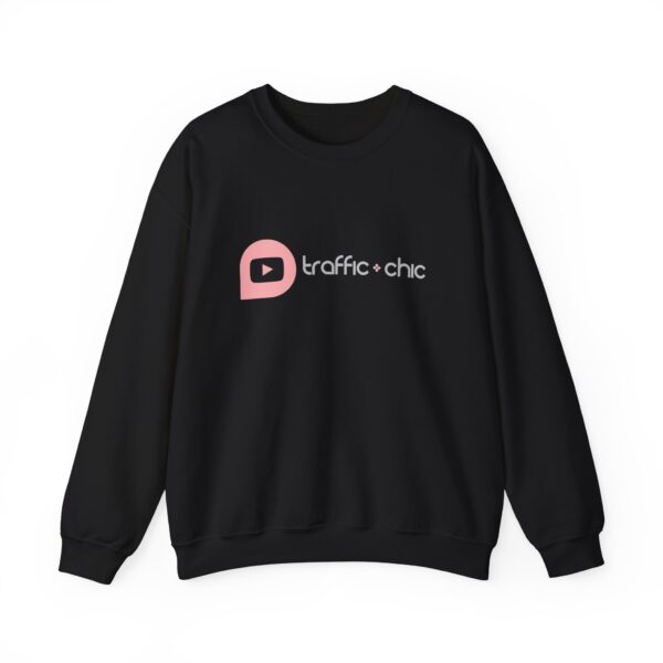 YouTube TRAFFIC CHIC Unisex Heavy Blend™ Crewneck Sweatshirt - black